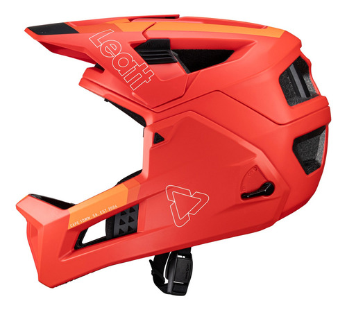 Capacete Leatt Mtb Enduro 4.0 V24 Cor Vermelho Tamanho M