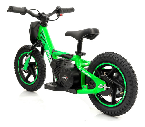 Bicicleta Elétrica Equilibrio Mxf Aro 12 E Biker Cor Verde
