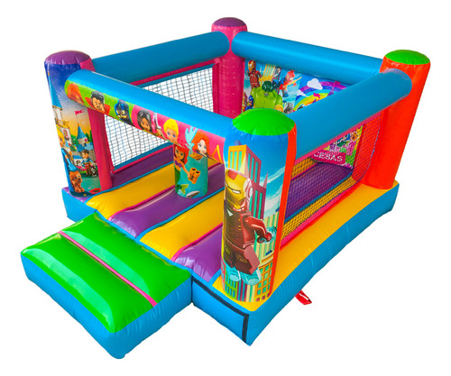 Inflable Brincolin Garantizado Cubo Mix Inflest Uso Rudo