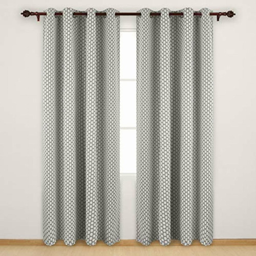 Deconovo Blackout Moroccan Print Drapes Thermal Insulated