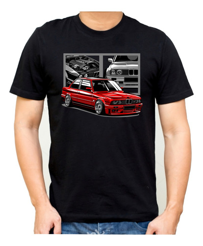 Remera Auto Bmw. Camiseta Tuning. Clasico, M3 M2