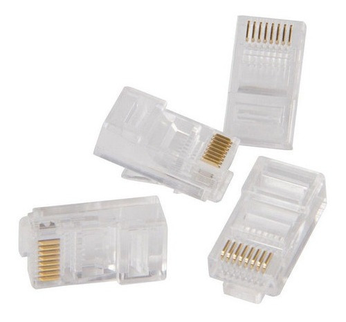 Macrotel Conectores Rj-45 4 Un.