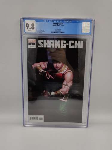 Cómic Shang-chi #1 Variante Inhyuk Lee 2020 Cgc 9.8 X