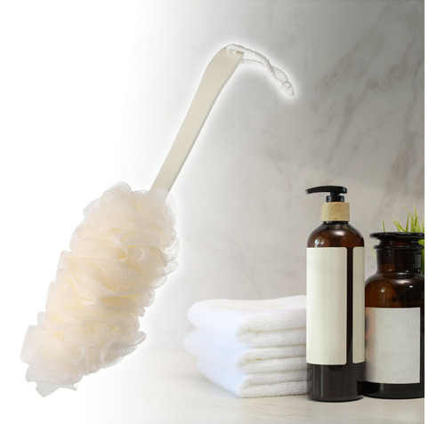 Cepillo De Baño Ducha Exfoliante Espalda Masaje Mango Largo
