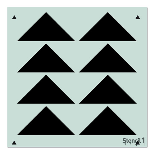 Plantilla Para Papel Pintado Diseño Triangulo Alineado 11.0