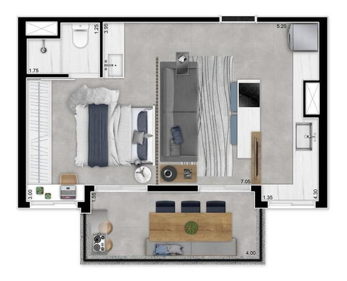 Imagem 9 de 15 de Cobertura Residencial Para Venda, Vila Madalena, São Paulo - Co6955. - Co6955-inc