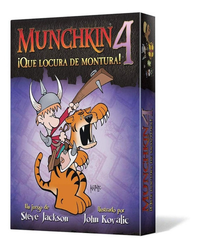 Munchkin 4: ¡que Locura De Montura