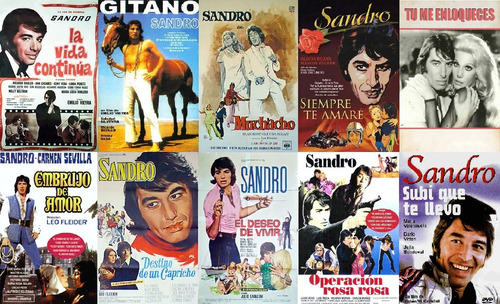Sandro Coleccion Serie De Peliculas Argentinas