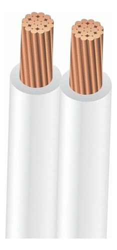 Cable Eléctrico Duplex Blanco 100m C16 Adir 6402 Cubierta Plata