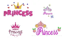 Comprar Diseño Matrices Para Maquinas Bordadoras Princesa Letras 12c