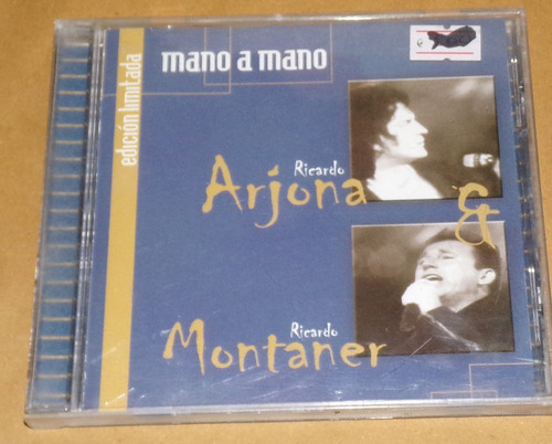 Ricardo Arjona Ricardo Montaner Mano A Mano Cd Kktus 