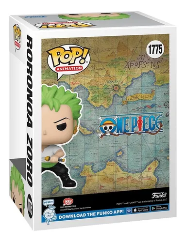 Funko Pop Roronoa Zoro #1775 One Piece Figuras Acción