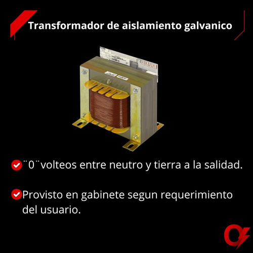 Transformador De Aislación Galvánica De 5 Kva De Potencia Negro