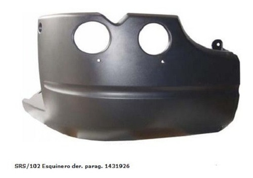 Puntera Paragolpes Der Para Scania Serie5 Pgr Más Alto