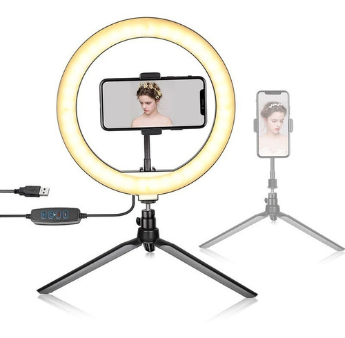 Disco Arco Led Kit Iluminação Fotografia Led Ring Luz Grand