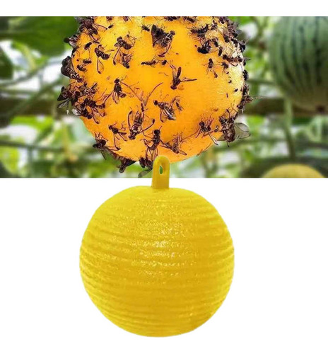 Abelha Armadilha Pegajosa Mosca Captura E Eficaz Amarelo