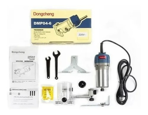 Fresadora Router Tupi 6.35mm 350 W + Set De 12 Fresas