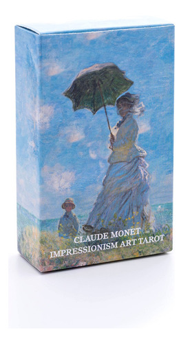 Juego De Cartas Claude Monet Impresionism Art Tarot De 80 Ca