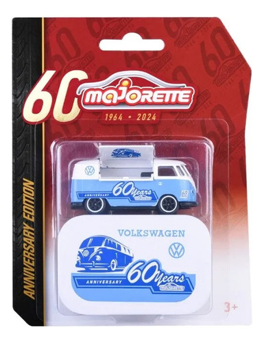 Majorette - Anniversary Edition Deluxe Volkswagen T1 7,5 Cm