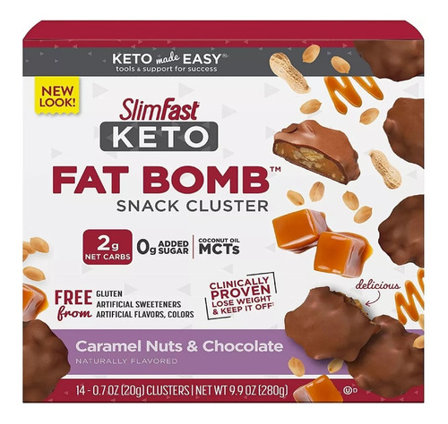 Barras Keto Slim Fast