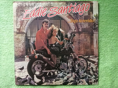 Eam Lp Vinilo Eddie Santiago Sigo Atrevido '87 Segundo Album