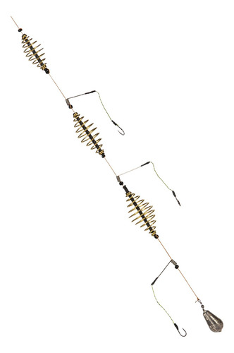 3 Set De Anzuelos Para Pesca De Carpa Con 3 Piezas