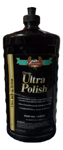 Presta Pasta De Pulido Ultra Polish Paso 2 946ml