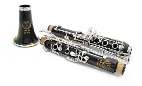 Imagem 2 de 9 de Clarinete Eagle Cl 04 17 Chaves - Si Bemol
