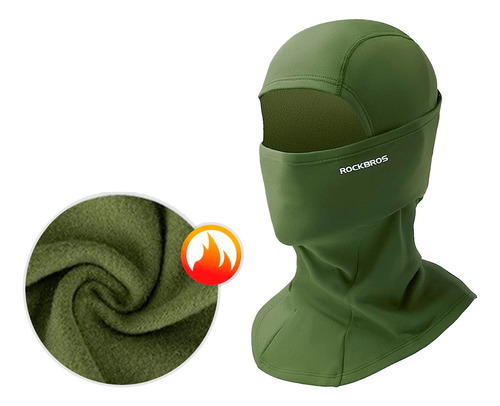 Mascara Balaclava Rockbros Ciclismo Micropolar Moto Gorro Uv