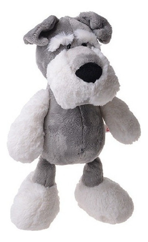 Juguete De Peluche Schnauzer De 25 Cm, Muñeca De Perro R [u]