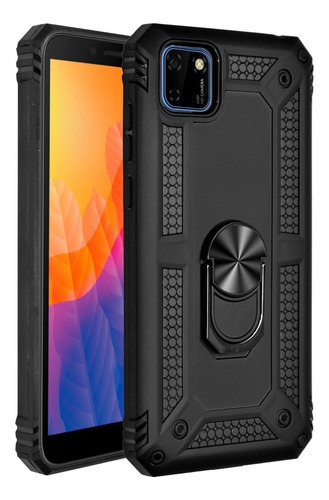 Funda Anillo Magnetica Case Uso Rudo Modelos Huawei