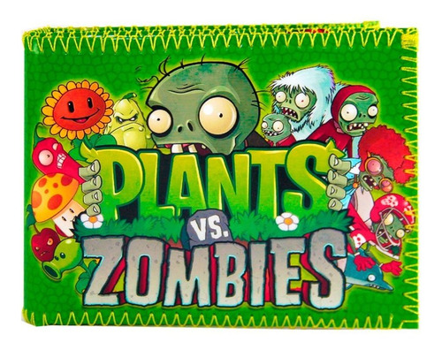  Billetera Plantas Vs Zombies Videojuego Serie