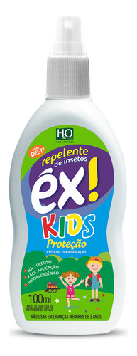 Repelente De Insetos Éx Kids 100ml