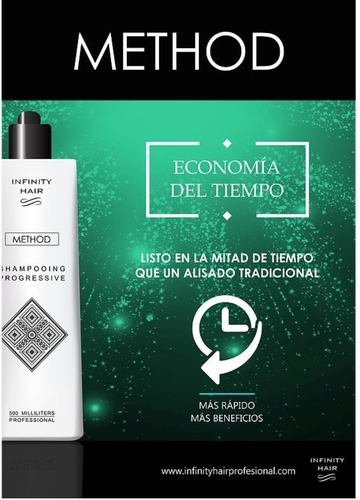 Method Shampoo Alisante Infinity Hair - Alisado Sin Formol