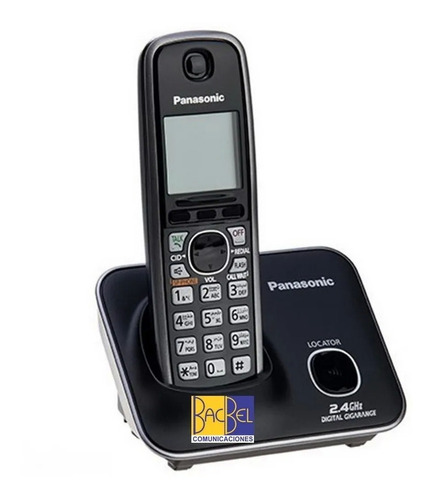Imagen 1 de 3 de Panasonic - Telefono Inalámbrico Kx-tg3711 Con Identificador