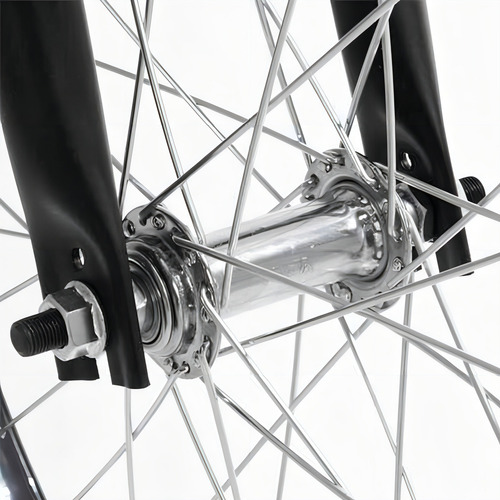 Bicicleta Bike Com Aro 26 Rebaixada Chrome Line 18 Marchas Cor Laranja