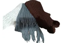 Comprar Fin De Stock 3 Bufandas Tejido Sintético Calentito 3 Colores