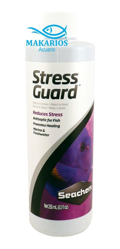 Seachem Stress Guard 50ml Estrés Acuario Peces