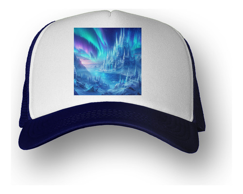 Gorra  Castillos Cristal Aurora Boreal Kingdom