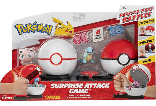 Juego Surprise Attack Pokeball Battle Game Pokemon
