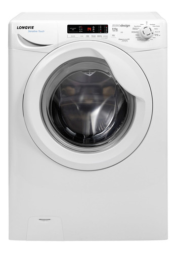 Lavarropas Automático Longvie L18012 Blanco 8kg 1200 Rpm