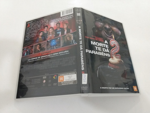 Dvd A Morte Te Dá Parabéns 2 C/ Poster De Locadora Original (Usado)