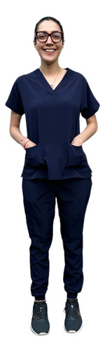 Uniforme Médico Dama Bata Quirúrgica Scrub Pijama Antifluido