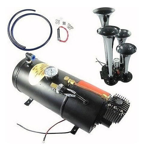 Nuevo Compresor De Aire De 150 Psi 3 Litros Y 12 V Con Tromp