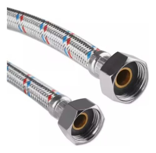 Flexible Par Agua Calefont 60cms 1/2 Hi X1/2 Hi Altapresion