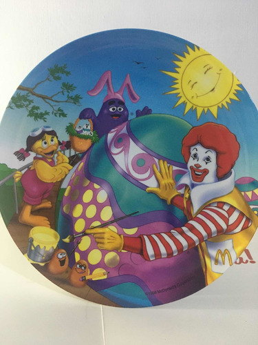 Plato De Melanine Mac Donald Vintage 1998