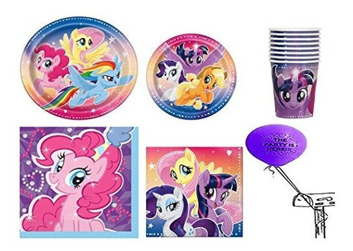 Pack Fiesta My Little Pony Para 16 Niños