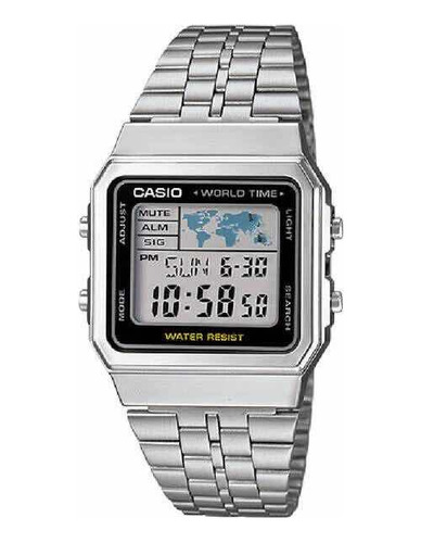 Reloj Casio A500wa-1df Vintage Acero Digital