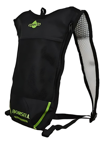 Mochila Camelback Hidratação Com Bolsa 2 Litros Térmica Bike Cor Verde