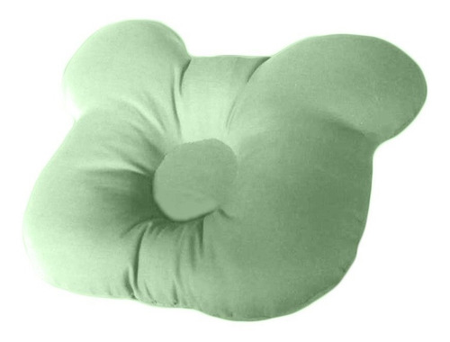 Travesseiro Para Assimetria Craniana Do Bebê Imediato Cor Verde Claro